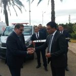 السيد عامل عمالة إقليم تاونات سيدي صالح داحا خلال نشاط اجتماعي